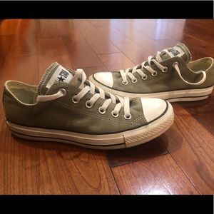 Olive Green/Grey Converse